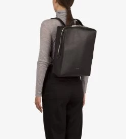 KOWLOON Vegan Backpack - Dwell -Fashion Clothing Store FW17 Dwell Kowloon Black 2