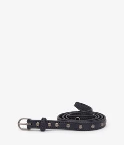 BOWIE Women's Vegan Skinny Belt -Fashion Clothing Store FW18 Belts Dwell Bowie Ink 1
