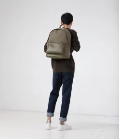 MUNICH LG Large Vegan Backpack - Canvas 19 MUNICH LG Large Vegan Backpack - Canvas -Fashion Clothing Store FW18 Canvas MunichLg Olive 3