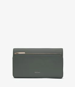 PETITE SM Vegan Clutch - Loom -Fashion Clothing Store FW18 Loom Petitesm Thyme 1