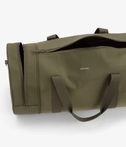 SANI Vegan Duffle Bag - Nylon -Fashion Clothing Store FW18 Nylon Sani Olive 4