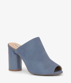 LEONE Vegan High Heel Mules -Fashion Clothing Store FW18 Shoes Leone Sky 2