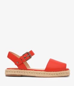 SIMONE Vegan Espadrille Sandals -Fashion Clothing Store FW18 Shoes Simone Ruby 1