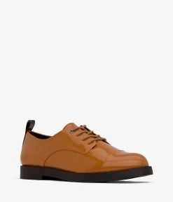 STELLAR Vegan Derby Shoes -Fashion Clothing Store FW18 Shoes Stellar Chili 2
