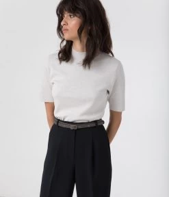 MARION Women's Vegan Skinny Belt -Fashion Clothing Store FW18 Vintage Marion Black 3