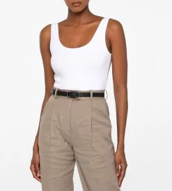 YOKO Women's Vegan Leather Belt -Fashion Clothing Store FW19 Belts Vintage Yoko Orchid 2