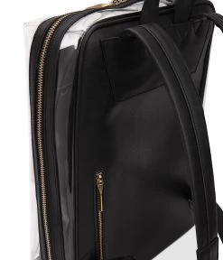 BREMEN CLEAR Backpack - PVC -Fashion Clothing Store FW19 Vintage Bremen ClearBlack 6