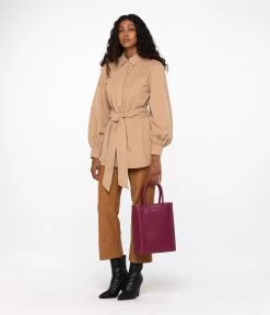 PINOT Small Vegan Tote Bag - Vintage -Fashion Clothing Store FW19 Vintage Pinot Black 6