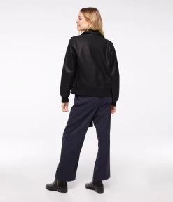 ARYA Vegan Bomber Jacket -Fashion Clothing Store FW20 Outerwear Arya Black 3