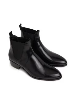 ALTON Men's Vegan Chelsea Boots -Fashion Clothing Store FW20 Shoes Alton Black 2