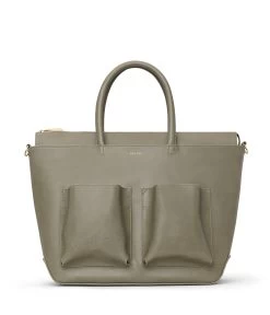 RAYLANMED Vegan Diaper Bag - Vintage -Fashion Clothing Store FW20 Vintage RaylanMed Sage 1