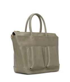 RAYLANMED Vegan Diaper Bag - Vintage -Fashion Clothing Store FW20 Vintage RaylanMed Sage 2