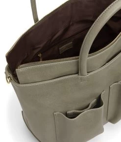 RAYLANMED Vegan Diaper Bag - Vintage -Fashion Clothing Store FW20 Vintage RaylanMed Sage 4