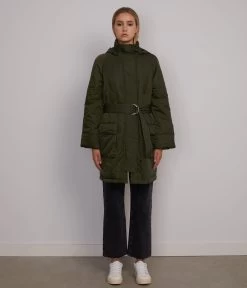 ZURI Cargo Jacket -Fashion Clothing Store FW21 Outerwear Zuri Olive 3 1