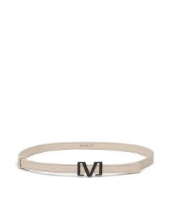 LORIA Women’s Vegan High Waist Belt - Purity -Fashion Clothing Store FW22 Belts Purity Loria Opal 1