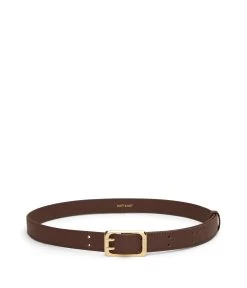 ZANA Vegan Leather Waist Belt - Purity -Fashion Clothing Store FW22 Belts Purity Zana chocolate 1