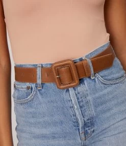 SARRA Women's Vegan Waist Belt -Fashion Clothing Store FW22 Belts Vintage Sarra sage 2
