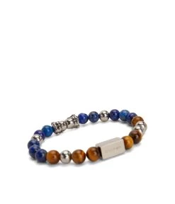 LAUGHING - Stone Bead Bracelet -Fashion Clothing Store FW22 Bracelets LaughingBuddha Single 4