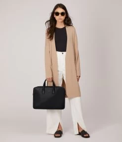 BELEM Vegan Briefcase - Dwell 11 BELEM Vegan Briefcase - Dwell -Fashion Clothing Store FW22 Dwell Belem black 2 3