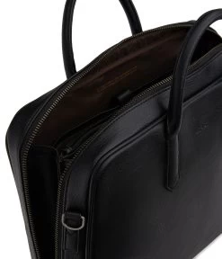 ELON Vegan Briefcase - Dwell -Fashion Clothing Store FW22 Dwell Elon Black 4
