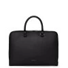 HOLDER Slim Vegan Briefcase - Dwell -Fashion Clothing Store FW22 Dwell Holder Black 1