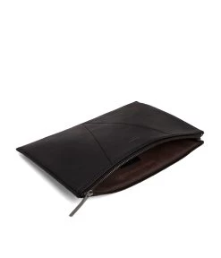 VIA Vegan Pouch Bag - Dwell -Fashion Clothing Store FW22 Dwell Via Black 4