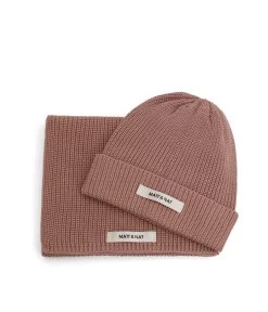 WYNN Hat & Scarf Set 37 WYNN Hat & Scarf Set -Fashion Clothing Store FW22 HatsAndScarves Wynn Nude 1