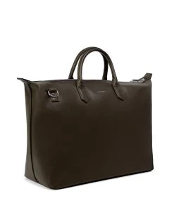 ABBILG Vegan Weekender Bag - Loom -Fashion Clothing Store FW22 Loom AbbiLG espresso 2