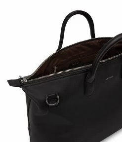 ABBILG Vegan Weekender Bag - Loom -Fashion Clothing Store FW22 Loom abbilg black 4