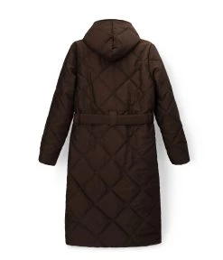 DALLAS Women's Vegan Quilted Jacket -Fashion Clothing Store FW22 Outerwear Dallas espresso 5