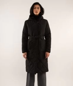 DALLAS Women's Vegan Quilted Jacket -Fashion Clothing Store FW22 Outerwear dallas espresso 2 1