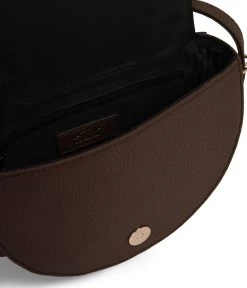 TWILL Vegan Saddle Bag - Purity 25 TWILL Vegan Saddle Bag - Purity -Fashion Clothing Store FW22 Purity Twill chocolate 4