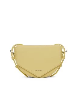 TWILL Vegan Saddle Bag - Purity 27 TWILL Vegan Saddle Bag - Purity -Fashion Clothing Store FW22 Purity Twill daffodil 1