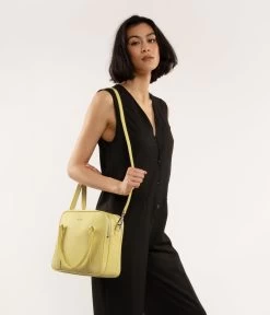 SABBILG Vegan Satchel - Purity 35 SABBILG Vegan Satchel - Purity -Fashion Clothing Store FW22 Purity sabbilg daffodil 2 2