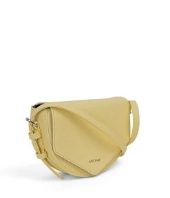 TWILL Vegan Saddle Bag - Purity 32 TWILL Vegan Saddle Bag - Purity -Fashion Clothing Store FW22 Purity twill daffodil 6
