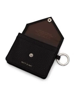 OZMA Vegan Coin Purse - Purity -Fashion Clothing Store FW22 PurityWallets Ozma Black 4