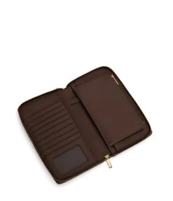 TRIP Vegan Travel Wallet - Purity -Fashion Clothing Store FW22 PurityWallets Trip chocolate 4 1