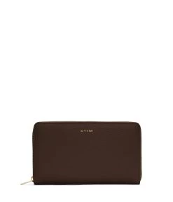 TRIP Vegan Travel Wallet - Purity -Fashion Clothing Store FW22 PurityWallets trip chocolate 1