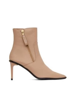 ALAIA Women's Vegan Boots 31 ALAIA Women's Vegan Boots -Fashion Clothing Store FW22 Shoes Alaia blush 1