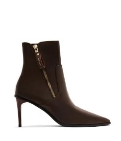 ALAIA Women's Vegan Boots 40 ALAIA Women's Vegan Boots -Fashion Clothing Store FW22 Shoes Alaia brown 1