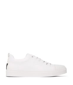GAVIN Men's Vegan Sneakers -Fashion Clothing Store FW22 Shoes Gavin White 1