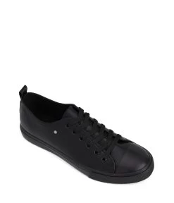 HUGO Men's Vegan Sneakers -Fashion Clothing Store FW22 Shoes Hugo Black 3