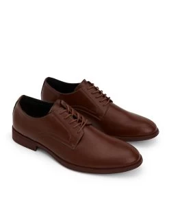 ITOKI Men's Vegan Dress Shoes -Fashion Clothing Store FW22 Shoes Itoki Brown 3