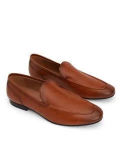 VIGGO Men's Vegan Loafers -Fashion Clothing Store FW22 Shoes Viggo brown 3
