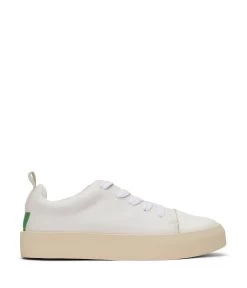 MARCI Women's Vegan Sneakers 39 MARCI Women's Vegan Sneakers -Fashion Clothing Store FW22 Shoes marci whitegreen 1