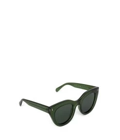 KAZ Cat-Eye Sunglasses 31 KAZ Cat-Eye Sunglasses -Fashion Clothing Store FW22 Sunglasses Kaz green 3