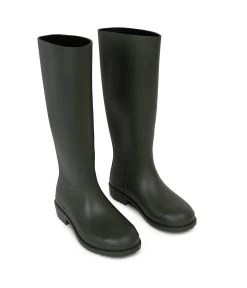OTOKI Women's Tall Vegan Rain Boots 39 OTOKI Women's Tall Vegan Rain Boots -Fashion Clothing Store FW22 shoes Otoki olive 3