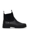 SIVA Women's Vegan Slip On Boots 1 SIVA Women's Vegan Slip On Boots -Fashion Clothing Store FW22 shoes Siva Black 1
