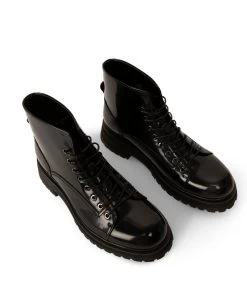 CHEAH Men's Vegan Boots -Fashion Clothing Store FW22 shoes cheah black 3