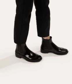 DENVER Vegan Rain Boots -Fashion Clothing Store FW22 shoes denver black 2 2